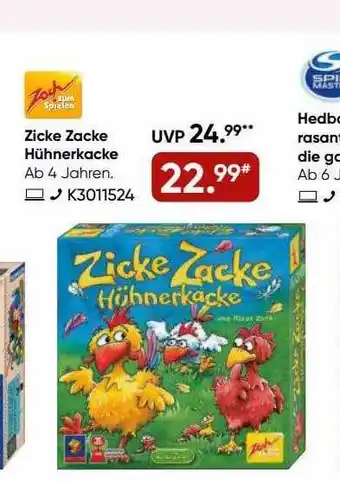 Galeria Zicke zacke hühnerkacke Angebot