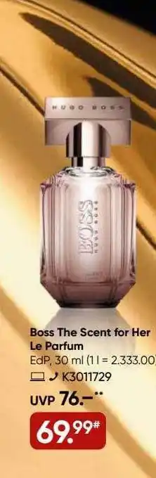 Galeria Boss the scent for her le parfum Angebot