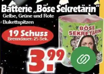 Wreesmann Batterie Böse Sekretärin 19 Schuss Angebot