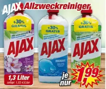 Posten Börse Ajax Allzweckreiniger 1,3 Liter Angebot