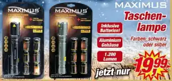 Posten Börse Maximus Taschenlampe Angebot