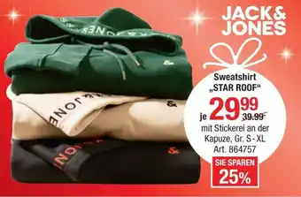 AWG Mode Jack & Jones Sweatshirt Star Roof Angebot