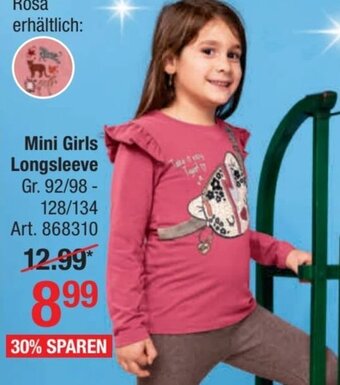 AWG Mode Stop+Go Mini Girls Longsleeve Angebot