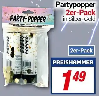 CENTERSHOP Partypopper 2er Pack Angebot