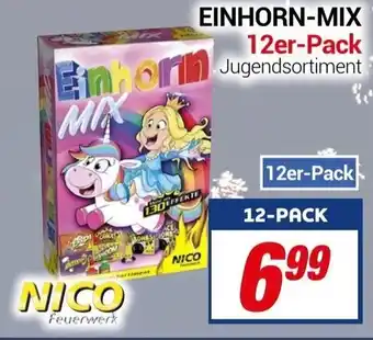 CENTERSHOP Nico Einhorn Mix 12er Pack Angebot