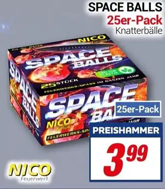 CENTERSHOP Nico Space Balls 25er Pack Angebot