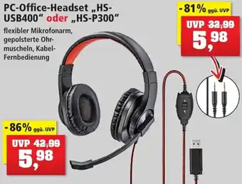 Thomas Philipps PC Office Headset HS-USB400 oder HS-P300 Angebot