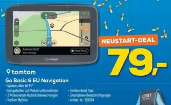 Euronics Berlet Tomtom Go Basic 6 EU Navigation Angebot