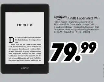 MEDIMAX Amazon Kindle Paperwhite WiFi Angebot