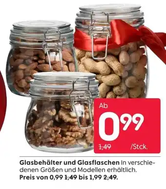 Rusta Glasbehälter und Glasflaschen Angebot