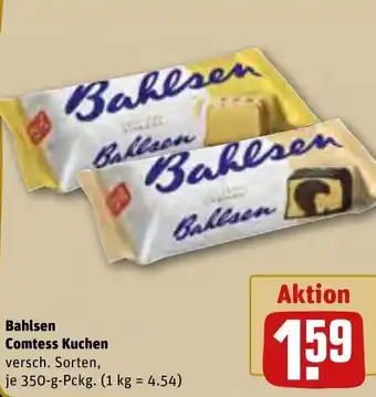 REWE Bahlsen Comtess Kuchen 350 g Pckg. Angebot