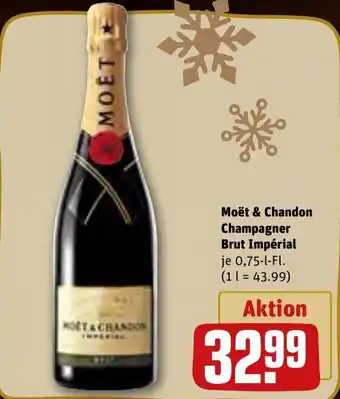 REWE Moët & Chandon Champagner Brut Impérial 0,75 l Fl. Angebot