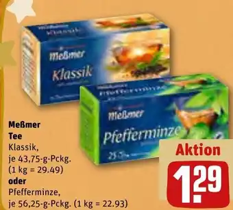 REWE Meẞmer Tee 75 g Pckg. Angebot