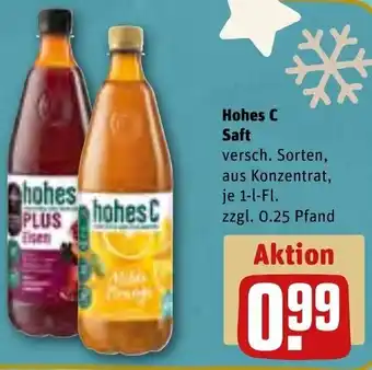 REWE Hohes C Saft 1 l Fl. Angebot