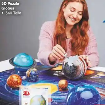 Netto Marken-Discount 3d puzzle globus Angebot