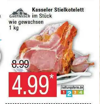 Marktkauf Gutfleisch kasseler stielkotelett Angebot