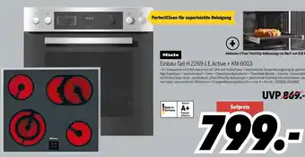 MEDIMAX Miele Einbau-Set H 2269-1 E Active + KM 6003 Angebot