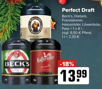 Logo Getränkemarkt Perfect Draft Angebot