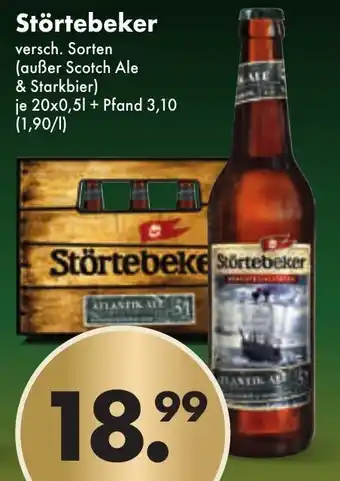 Trink und Spare Störtebeker 20x0,5 L Angebot