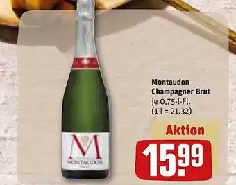 REWE Kaufpark Montaudon champagner brut Angebot