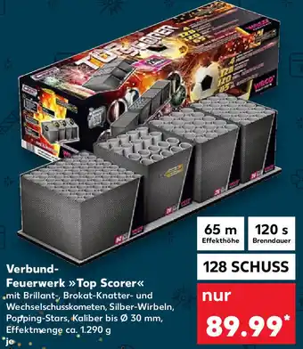 Kaufland Verbund Feuerwerk Top Scorer 128 Schuss Angebot