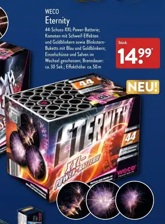 Aldi Nord Weco Eternity Angebot