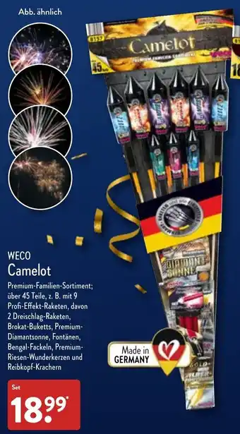 Aldi Nord Weco Camelot Angebot