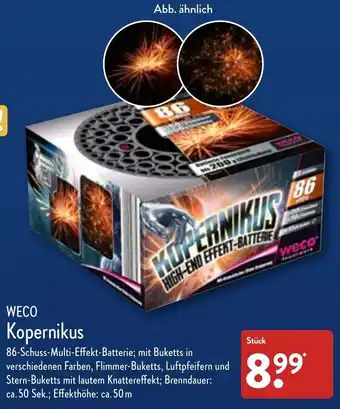 Aldi Nord Weco Kopernikus Angebot