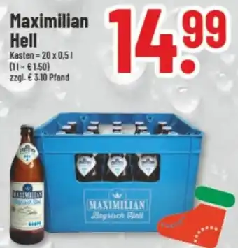 trinkgut Maximilian Hell 20x0,5 L Angebot