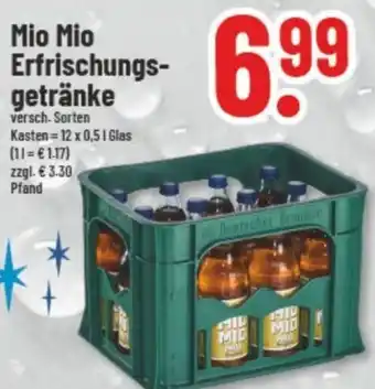 trinkgut Mio Mio Erfrischungsgetränke 12x0,5 L Glas Angebot