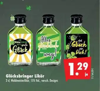 Mäc Geiz Glücksbringer likör Angebot