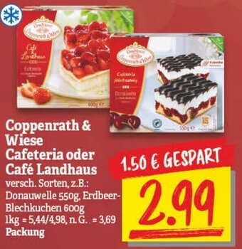 NP Discount Coppenrath & Wiese Cafeteria oder Café Landhaus Angebot