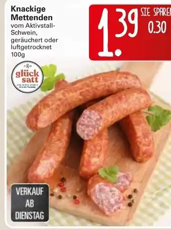 WEZ Knackige Mettenden 100g Angebot