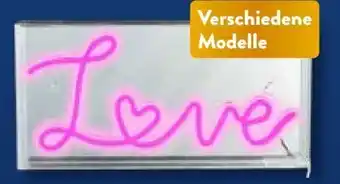 Aldi Nord Neon-lichtkasten-balkenschild Angebot