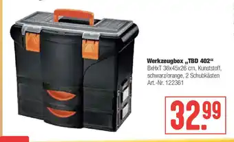 Hellweg Werkzeugbox TBD 402 Angebot