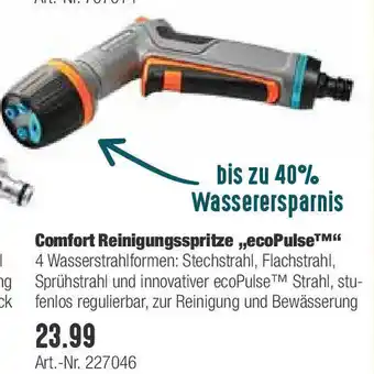 Hellweg Comfort Reinigungsspritze ecoPulse Angebot