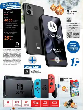 Expert Bening Motorola edge neo mit otelo allnet-flat max Angebot