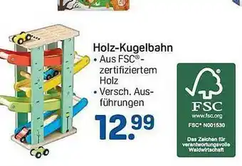 Rossmann Holz-kugelbahn Angebot