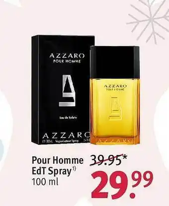 Rossmann Azzaro pour homme edt spray Angebot