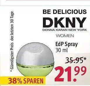 Rossmann Be delicious dkny women edp spary Angebot