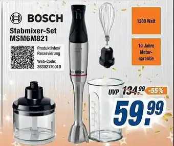 Expert Bosch stabmixer-set msm6m821 Angebot