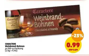 PENNY Caractere weinbrand-bohnen Angebot