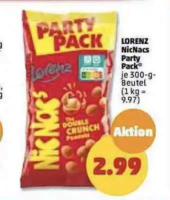 PENNY Lorenz nicnacs party pack Angebot