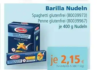 Apotal Barilla nudeln Angebot