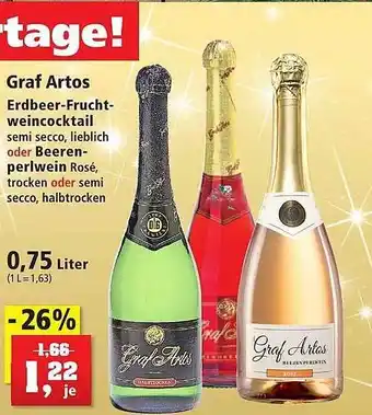 Thomas Philipps Graf artos erdbeer-fruchtweincocktail oder beerenperlwein Angebot