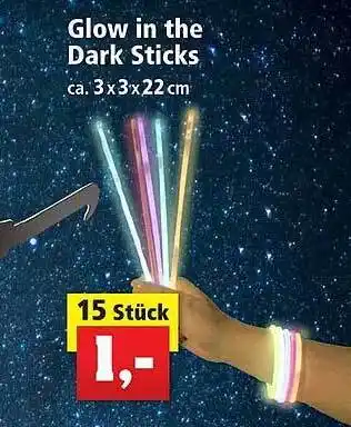 Thomas Philipps Glow in the dark sticks Angebot