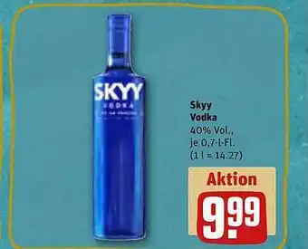 REWE Kaufpark Skyy vodka Angebot