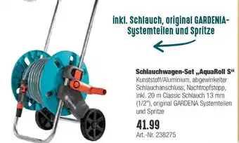 Hellweg Schlauchwagen Set AquaRoll S Angebot