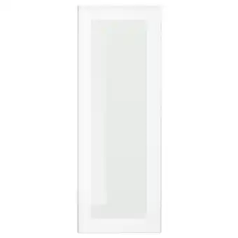 IKEA Hejsta vitrinentür weiß/klarglas 30x80 cm Angebot