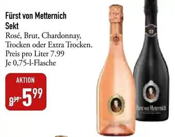 Galeria Markthalle Fürst von Metternich Sekt 0,75 L Flasche Angebot